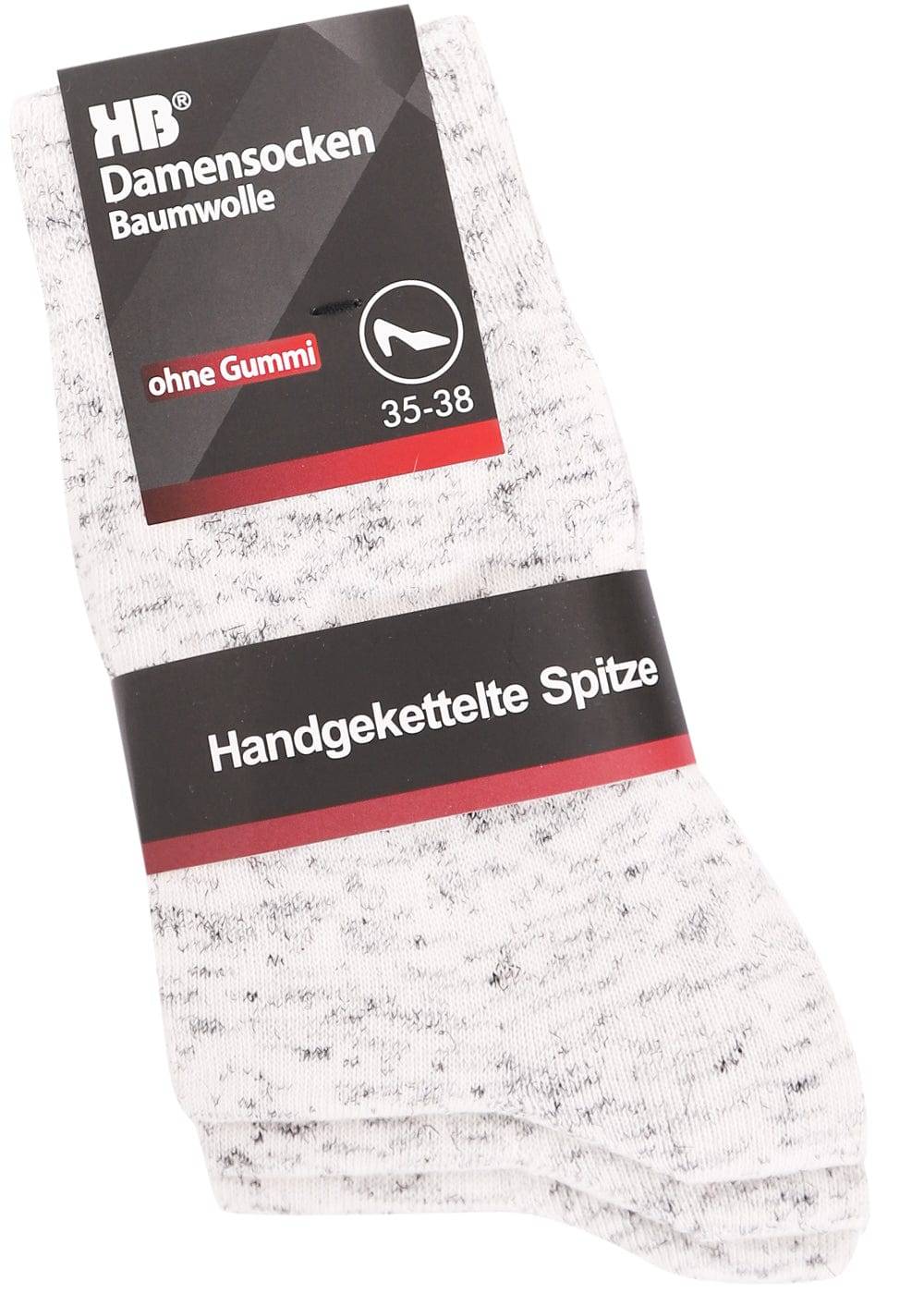 KB Socken Damensocken ohne Gummi - Italy Melange - 10 Paar Verkauf