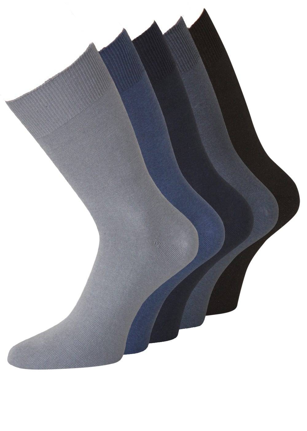 KB Socken Herrensocken ohne Gummi - Auch für Diabetiker geeignet - 10 Paar