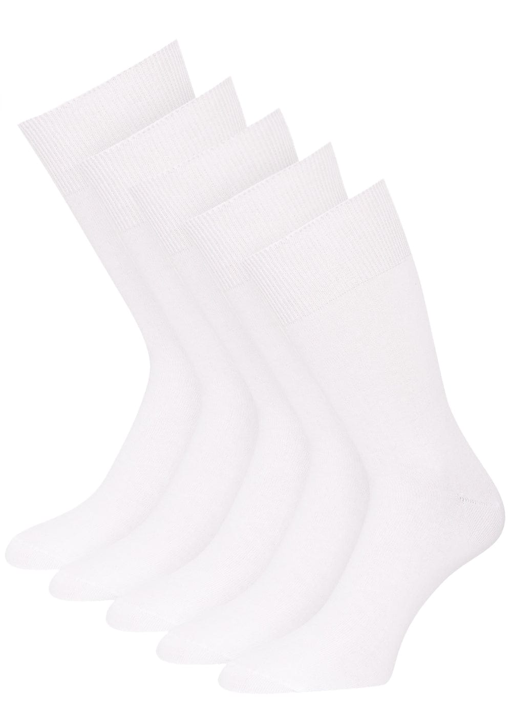 KB Socken Herrensocken weiß - Diabetiker geeignet - 10 Paar