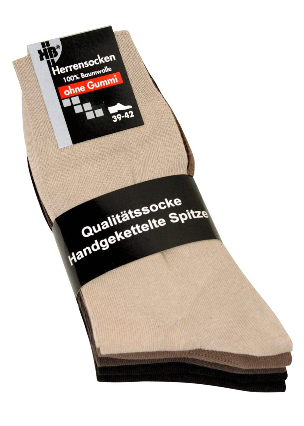 KB Socken Herrensocken Brauntöne - Diabetiker geeignet - 10 Paar Hotsell