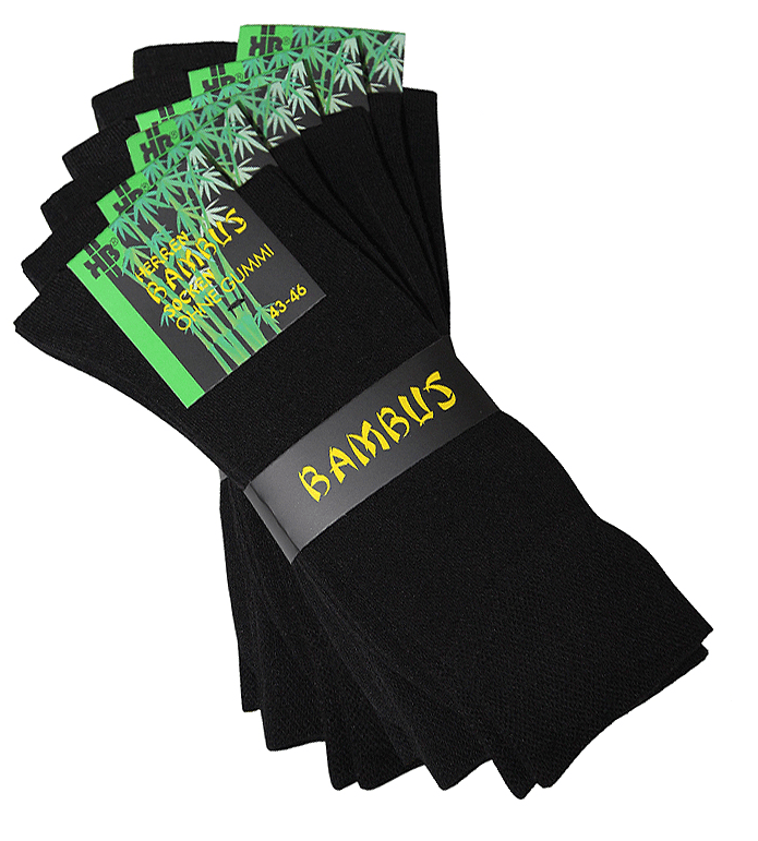 KB Socken Damen Bambussocken Socken schwarz ohne Gummi - 6 Paar Hotsell