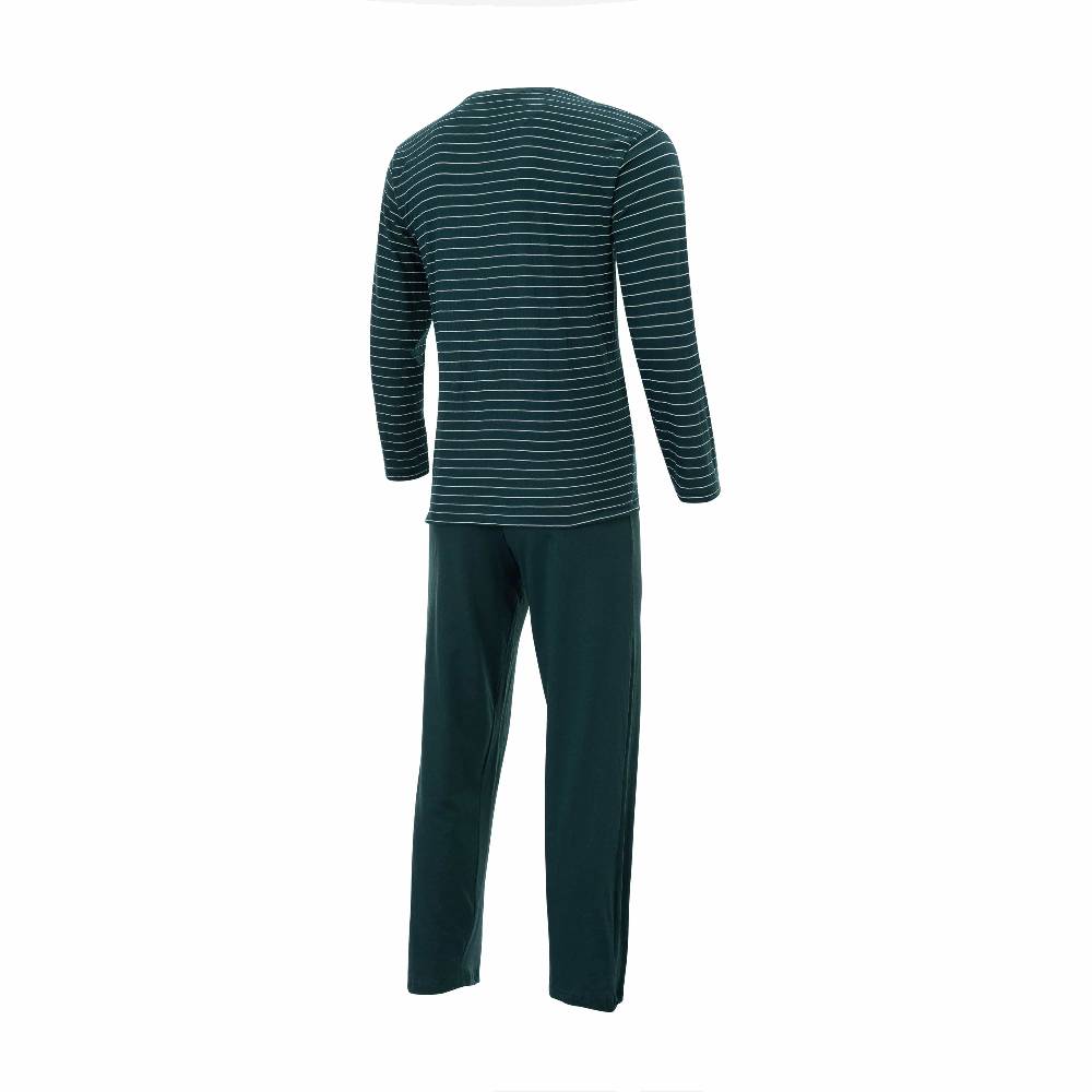 KB Socken Herren Schlafanzug lang Petrol im Angebot