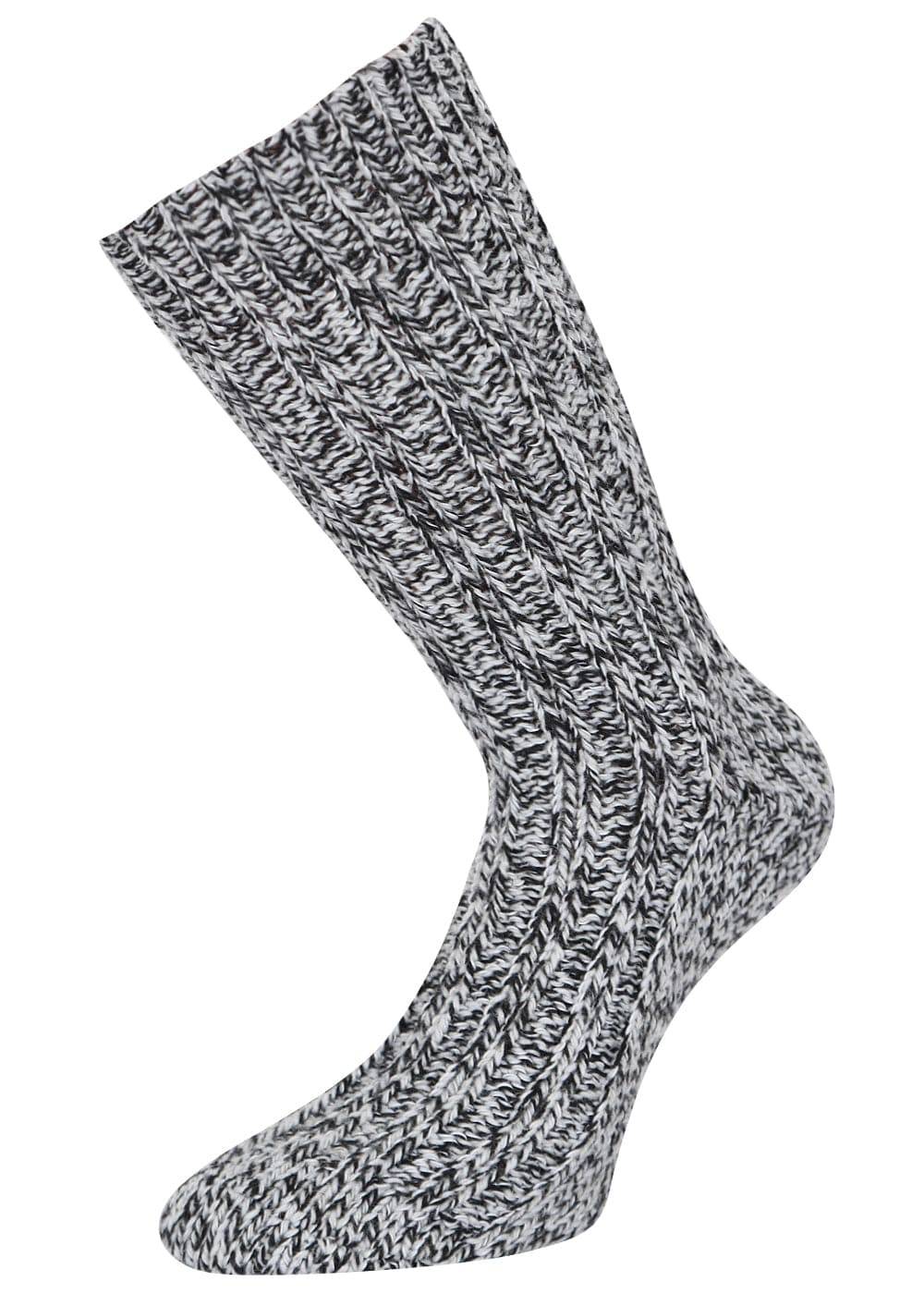 KB Socken Norwegersocken Grau - 2 Paar Fabrikverkauf