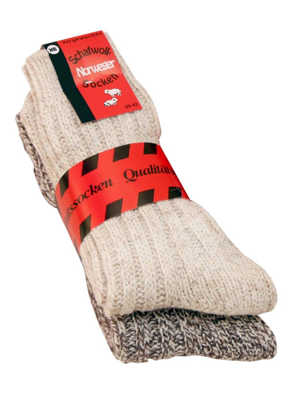 KB Socken Norwegersocken Beige - 2 Paar Outlet