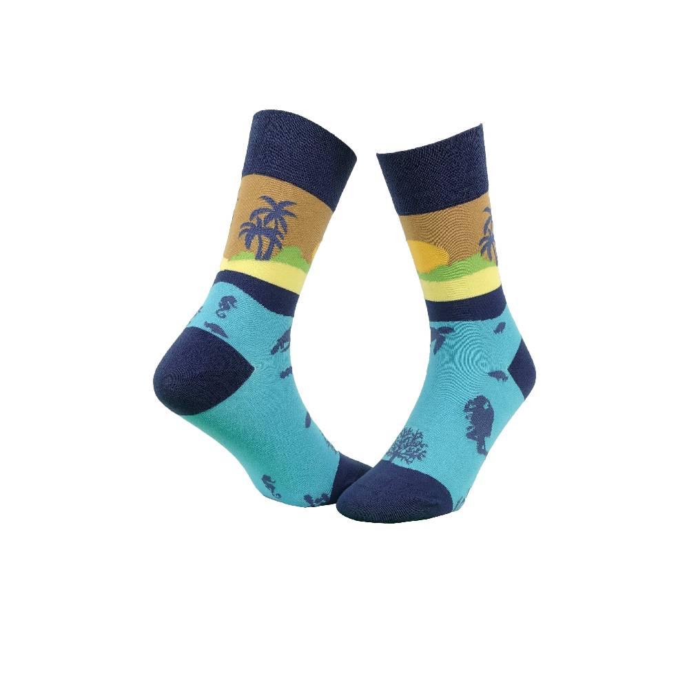 KB Socken Socken mit Meermotiv