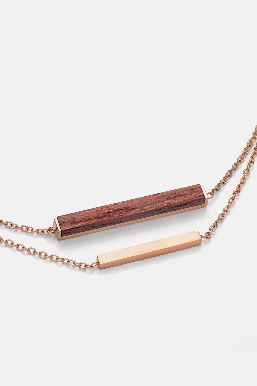 Kerbholz RECTANGLE BRACELET Rosenholz Saisonschlussverkauf