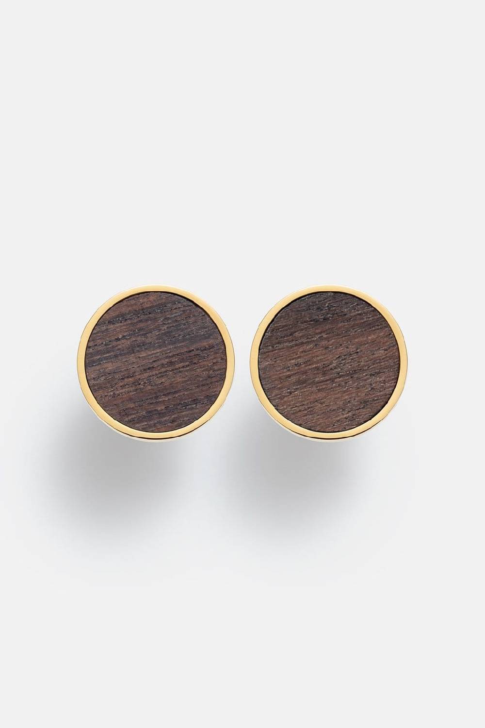 Kerbholz CIRCLE EARRING Walnuss Muttertagsangebot