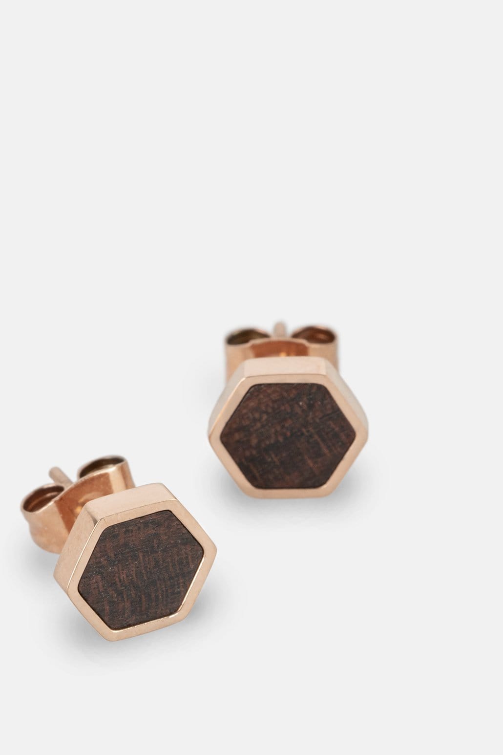 Kerbholz HEXA EARRING Sandelholz Heißer Verkauf