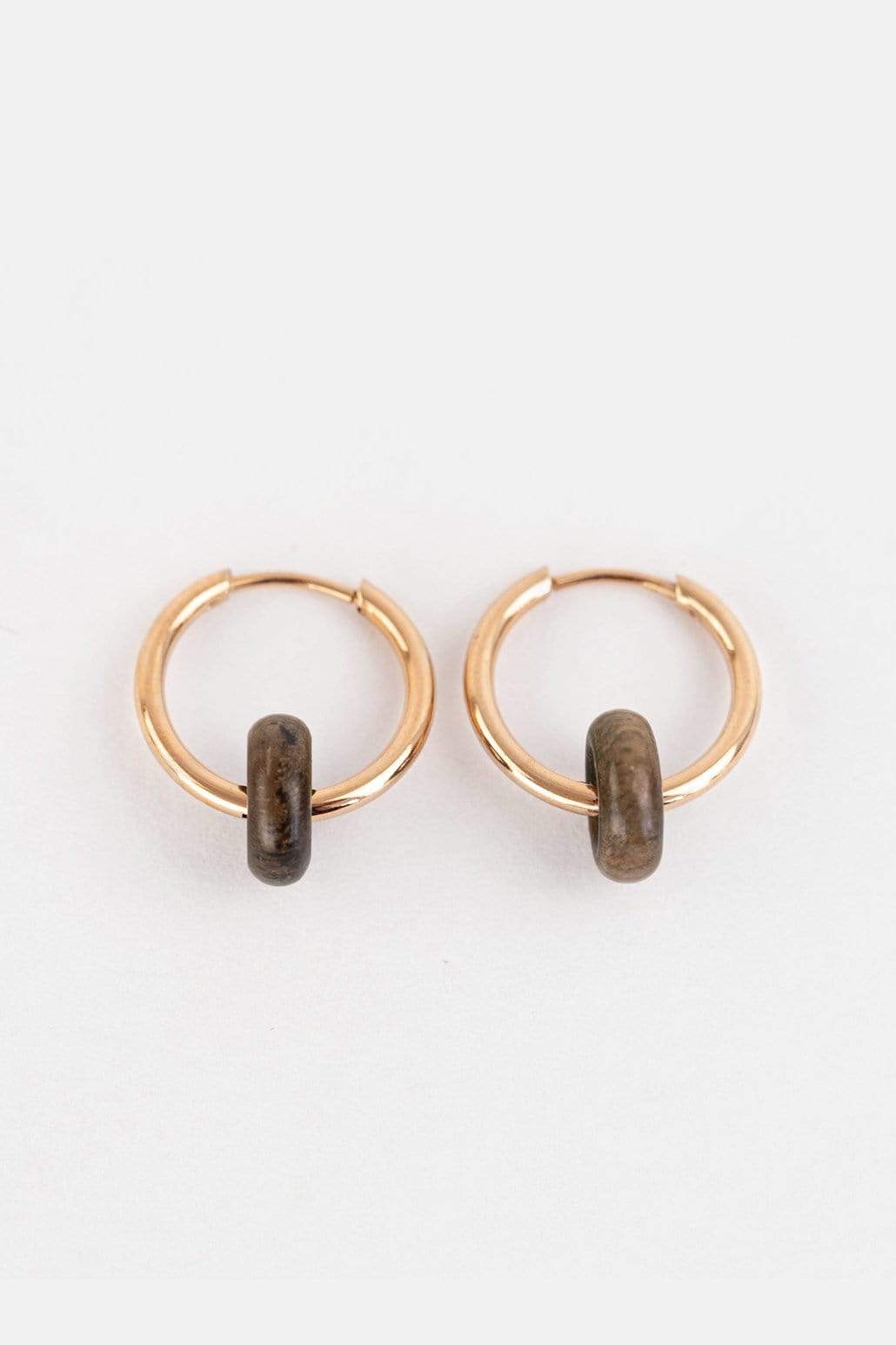 Kerbholz DONUT EARRING Walnuss Kauf eins, bekomm eins gratis