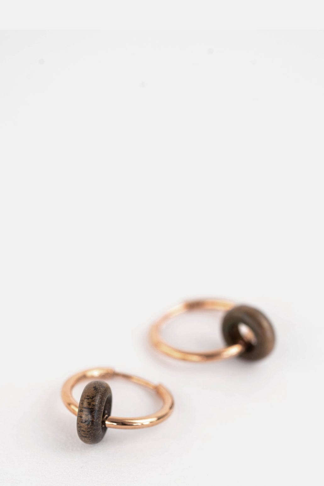Kerbholz DONUT EARRING Walnuss Tägliche Deals