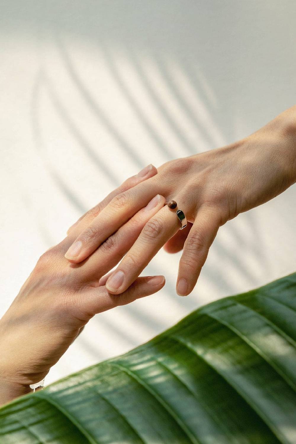 Kerbholz PEARL RING Walnuss Nur für heute