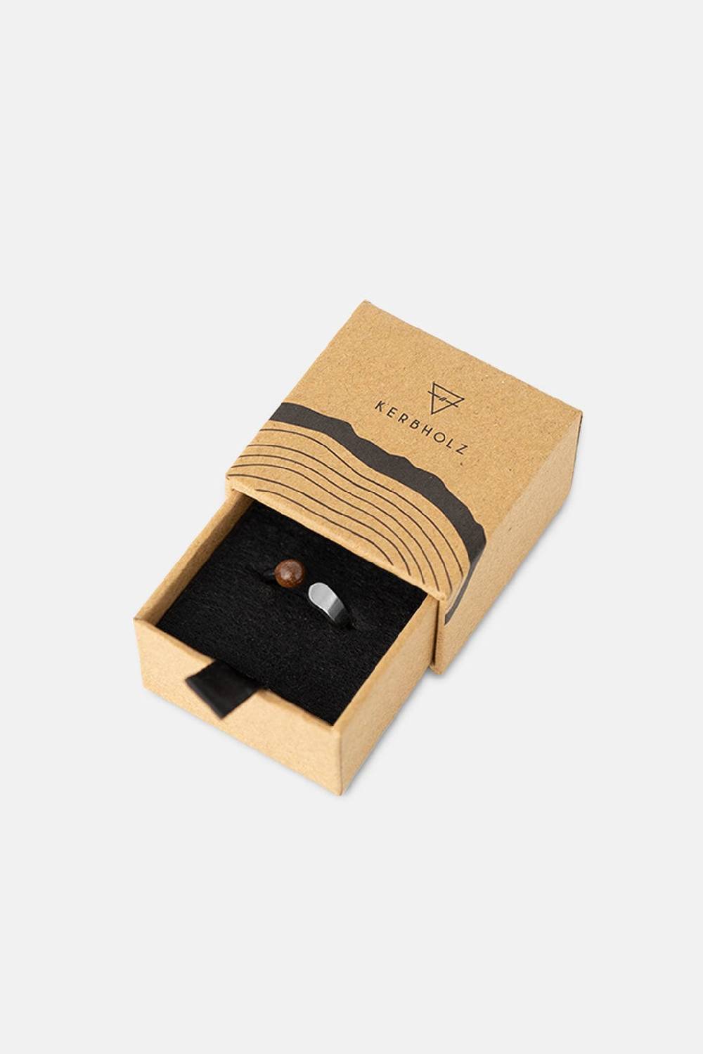 Kerbholz PEARL RING Walnuss Nur für heute