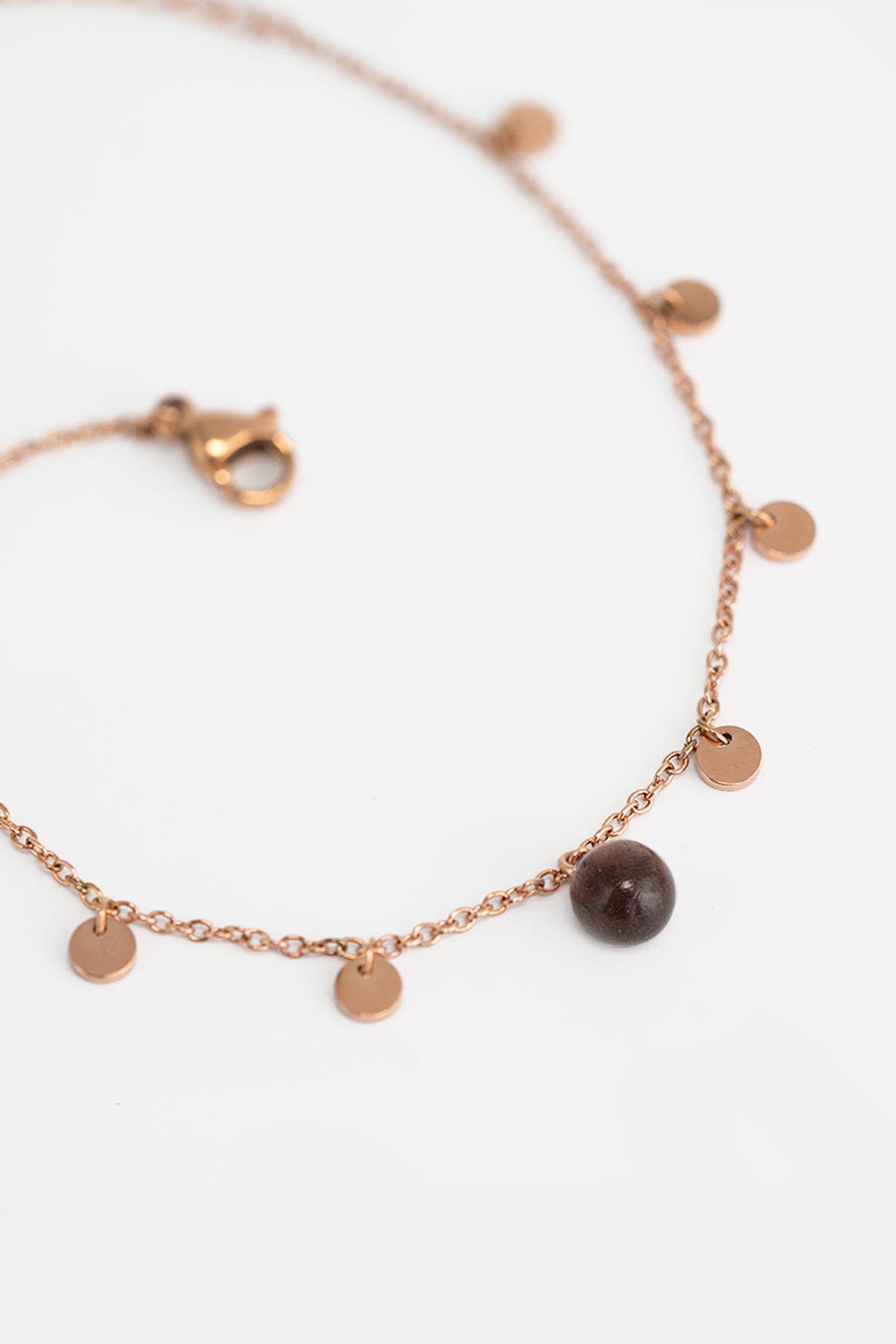 Kerbholz PEARL BRACELET Walnuss Begrenzt auf 3 Tage
