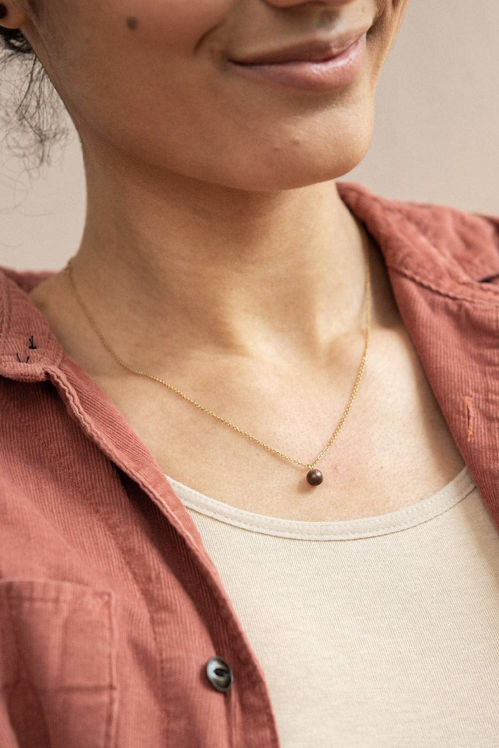 Kerbholz PEARL NECKLACE Walnuss Black Friday Preise