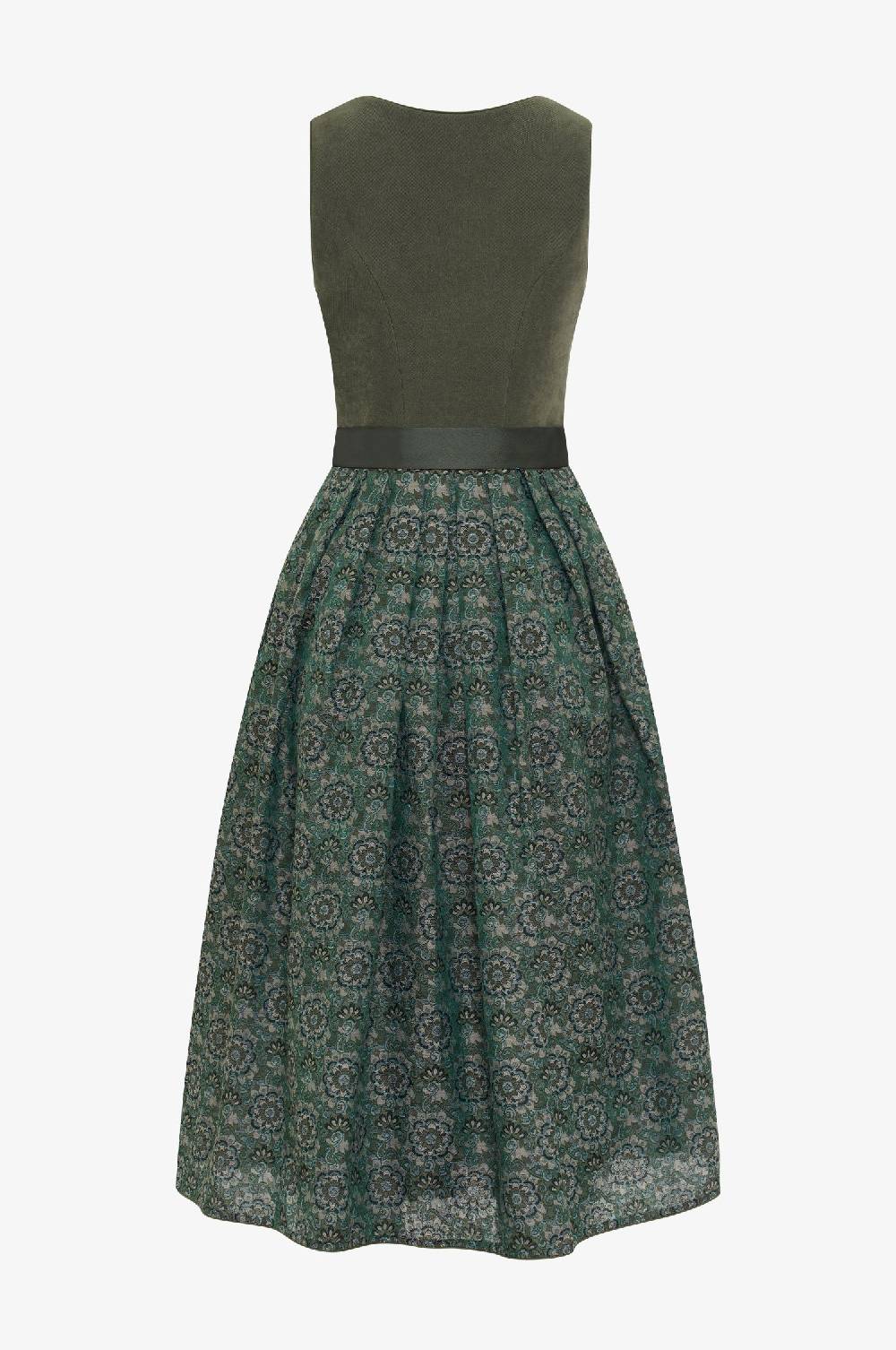 Kinga Mathe Dirndl Emilia in Olive Auslauf
