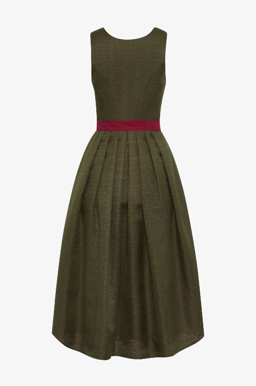 Kinga Mathe Dirndl Merle in Olive im Angebot