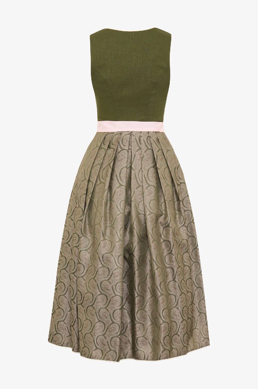 Kinga Mathe Dirndl Marina in Olive Schlussverkauf