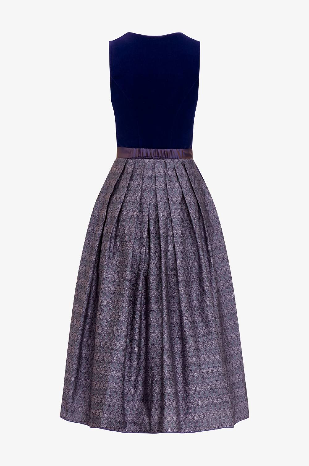 Kinga Mathe Dirndl Edda in Lila Fabrikverkauf