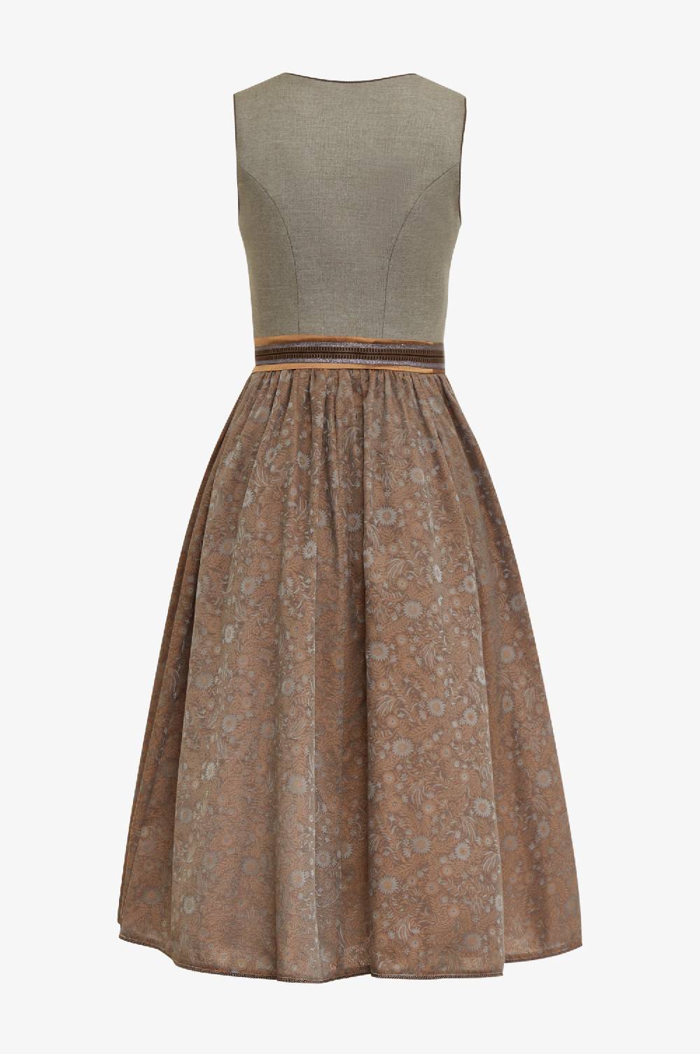 Kinga Mathe Dirndl Royan in Taupe Kostenloser Versand