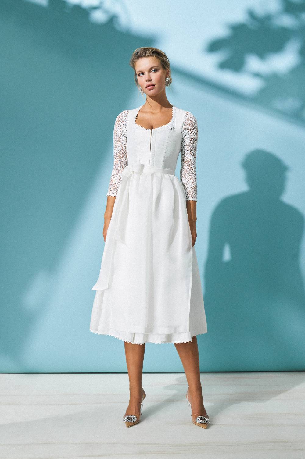 Kinga Mathe Dirndl Genova in Ivory Outlet