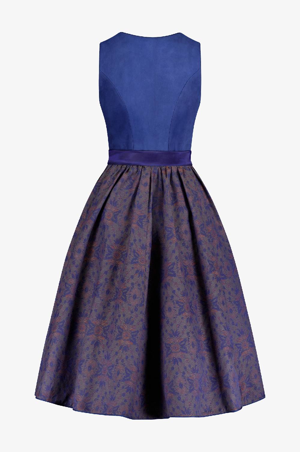 Kinga Mathe Lederdirndl Panama in Blau Kauf eins, bekomm eins gratis