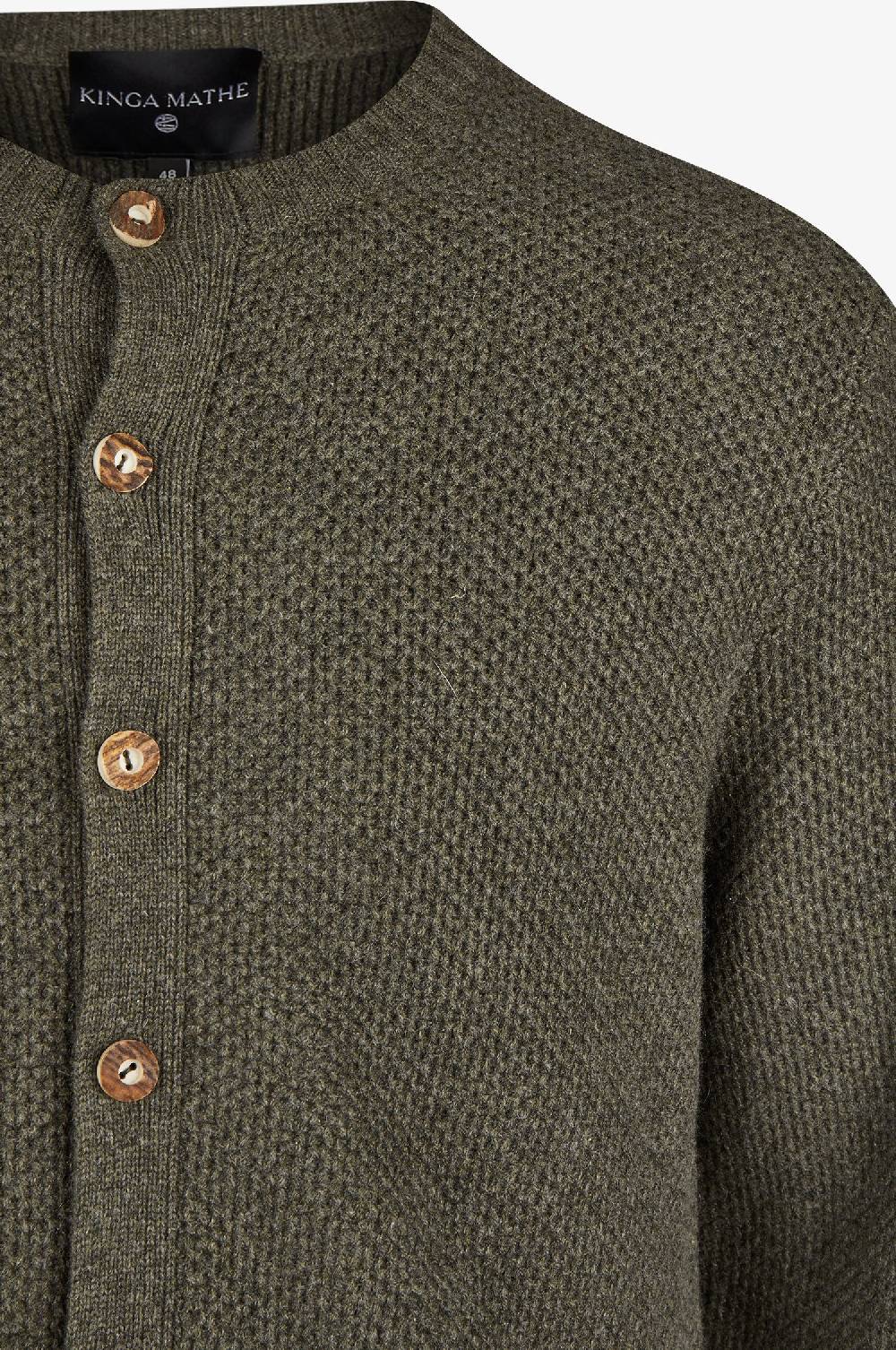 Kinga Mathe Cashmere Strickjacke Elias in Olive Hotsell