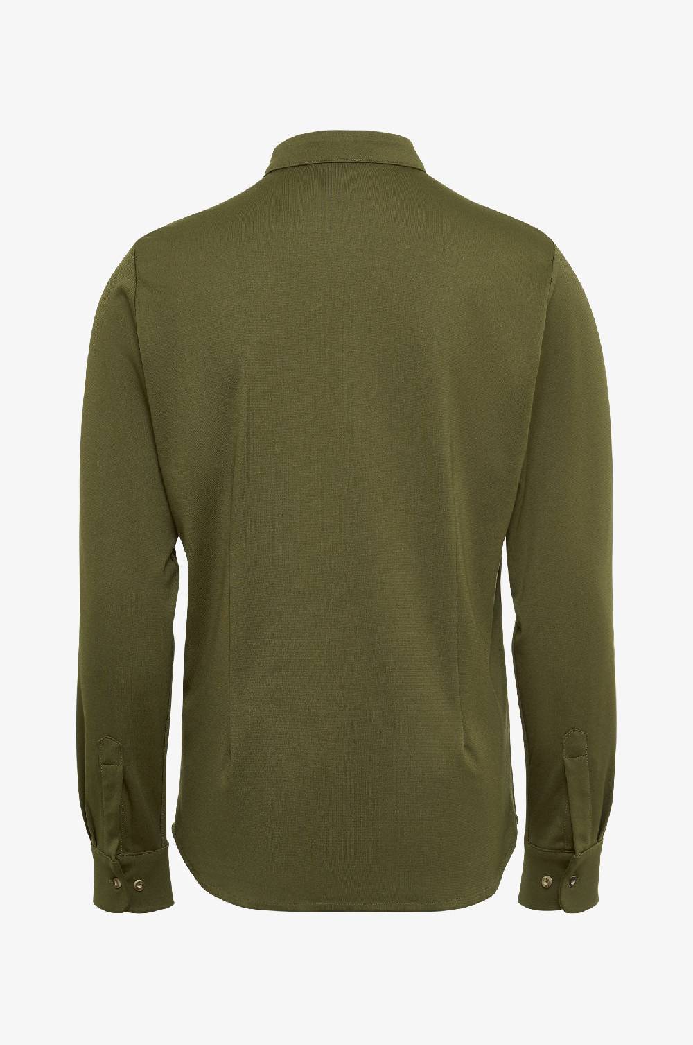 Kinga Mathe Jersey Hemd Leo in Olive Meist gekauft