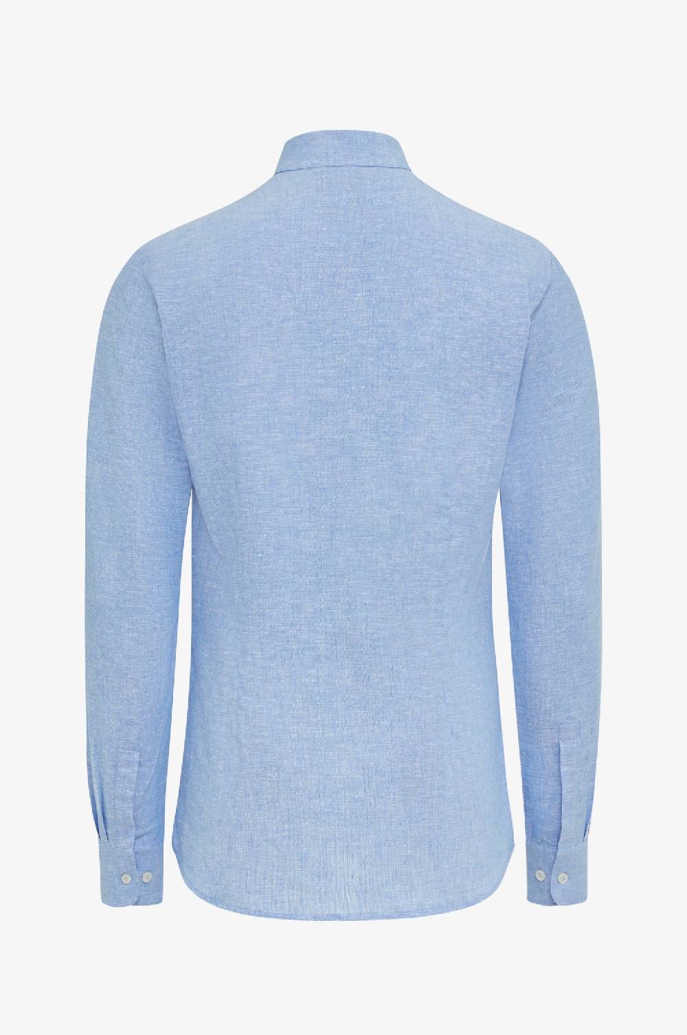 Kinga Mathe Leinenhemd Leo in Blau Online