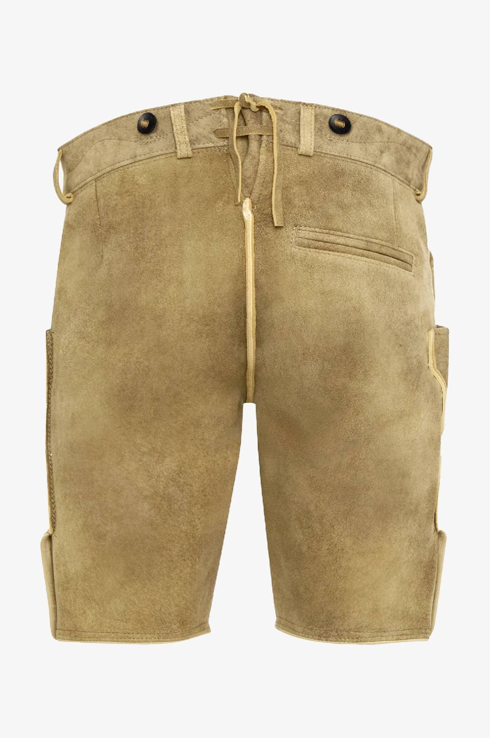 Kinga Mathe Hirsch Lederhose Leopold in Granit Verkauf