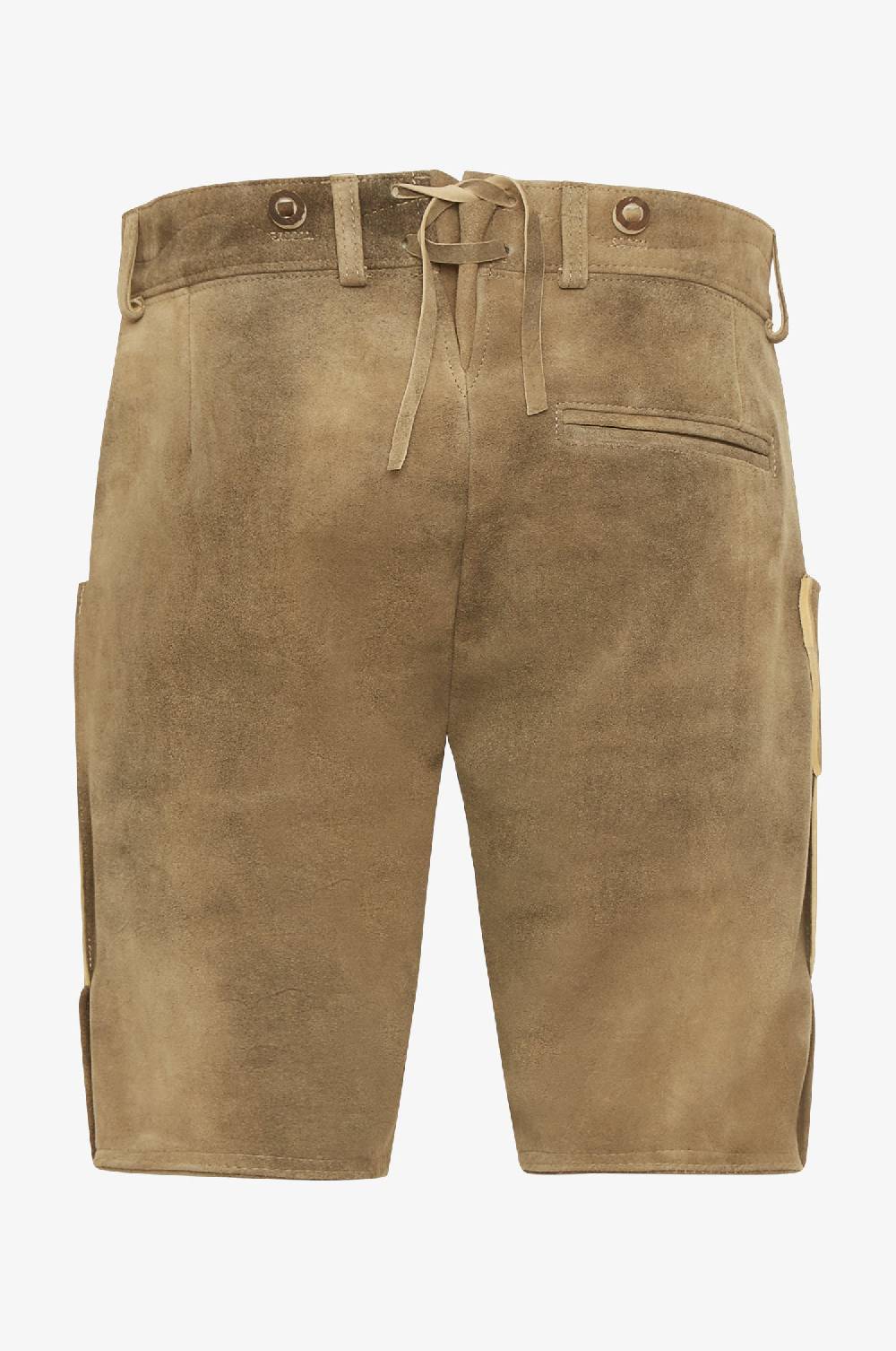 Kinga Mathe Ziegen Lederhose Jim in Creme im Angebot