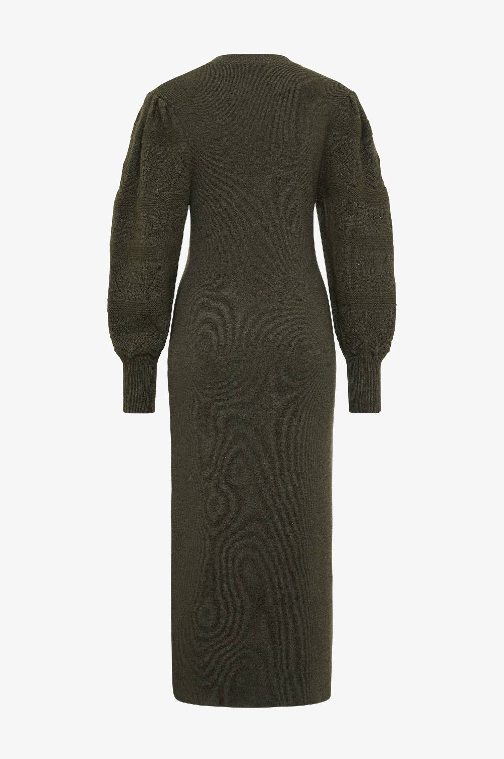 Kinga Mathe Cashmere Strickkleid Leonora in Olive Hotsell