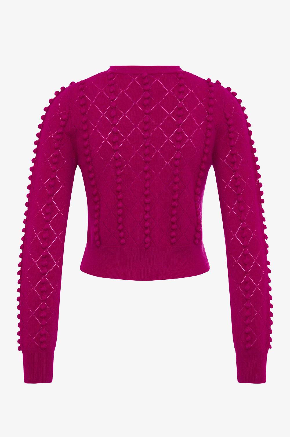Kinga Mathe Cashmere Strickjacke Amalia in Pink Verkauf