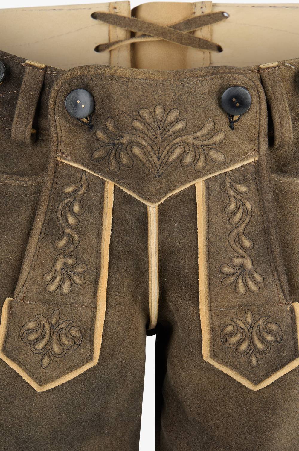 Kinga Mathe Damen Lederhose Nina in Ahorn Hotsell