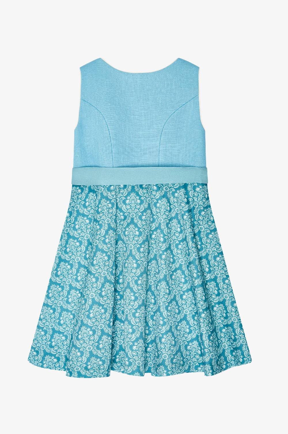 Kinga Mathe Kinderdirndl Anna in Cyan im Angebot
