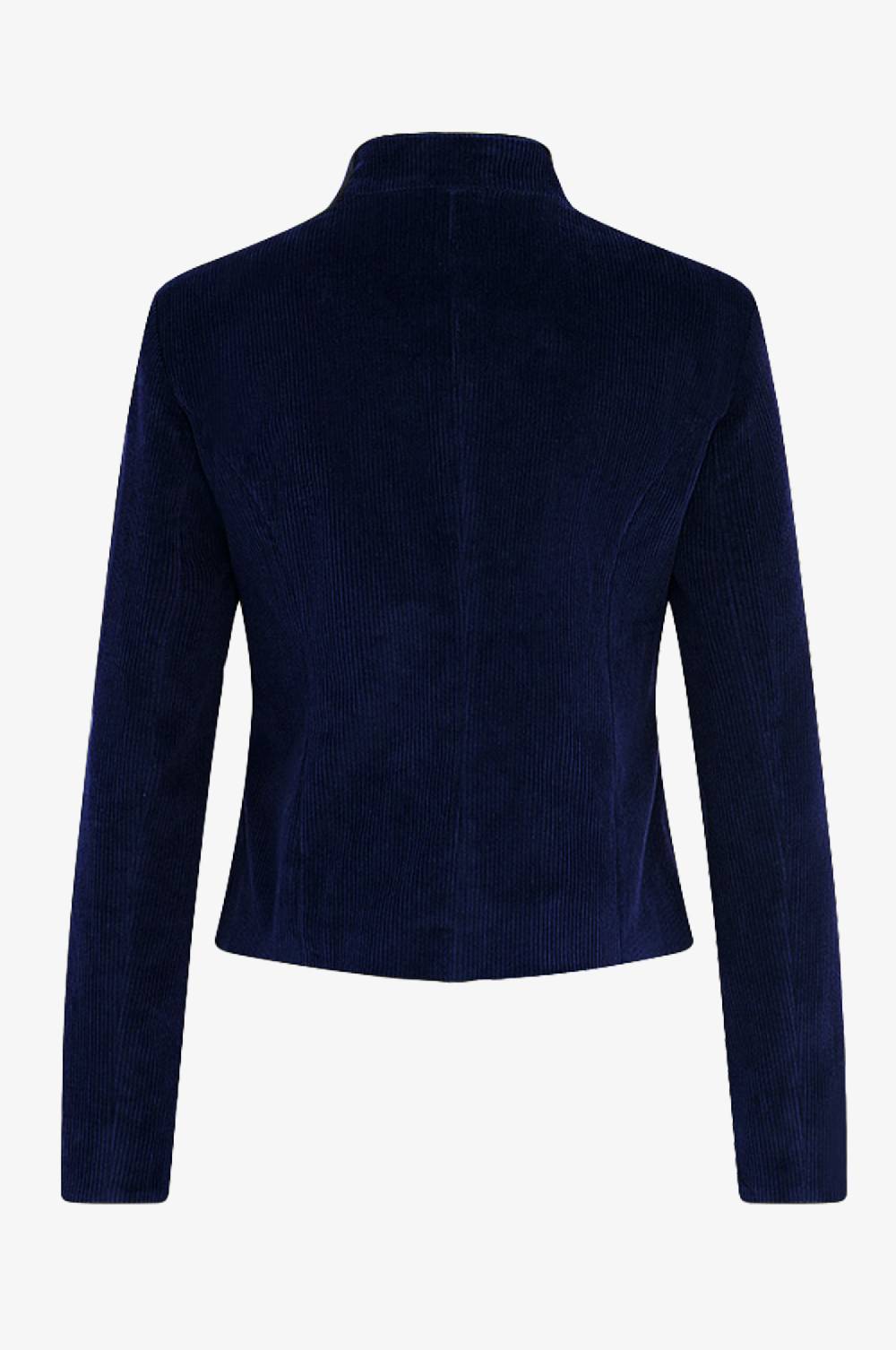 Kinga Mathe Kordjacke Constanze in Nachtblau im Angebot