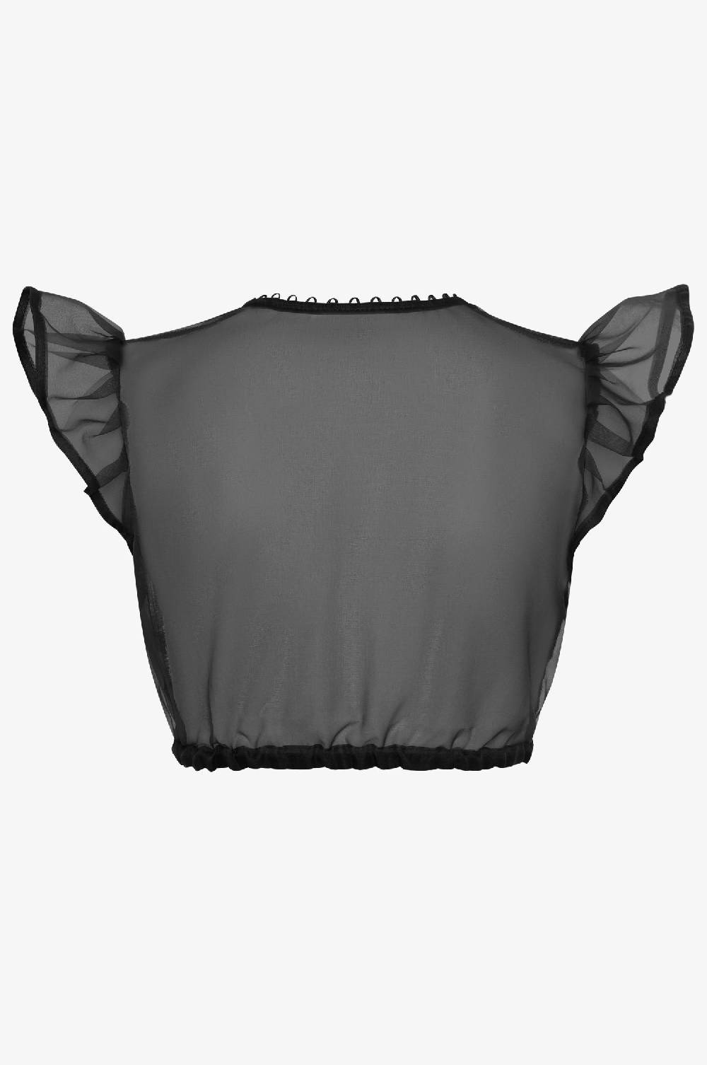 Kinga Mathe Seidenbluse Kiki in Schwarz Blitzverkäufe