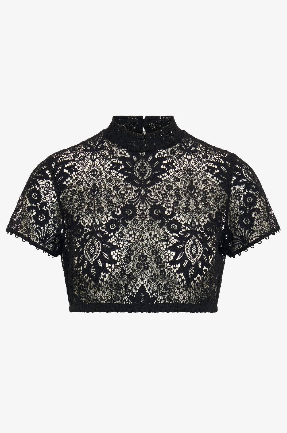 Kinga Mathe Dirndlbluse Inga in Schwarz