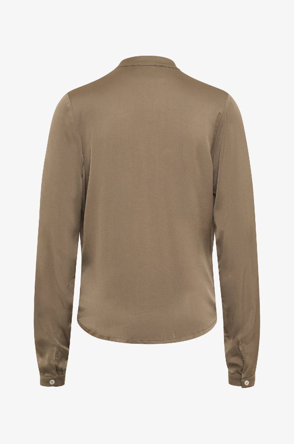 Kinga Mathe Bluse Anette in Taupe im Angebot