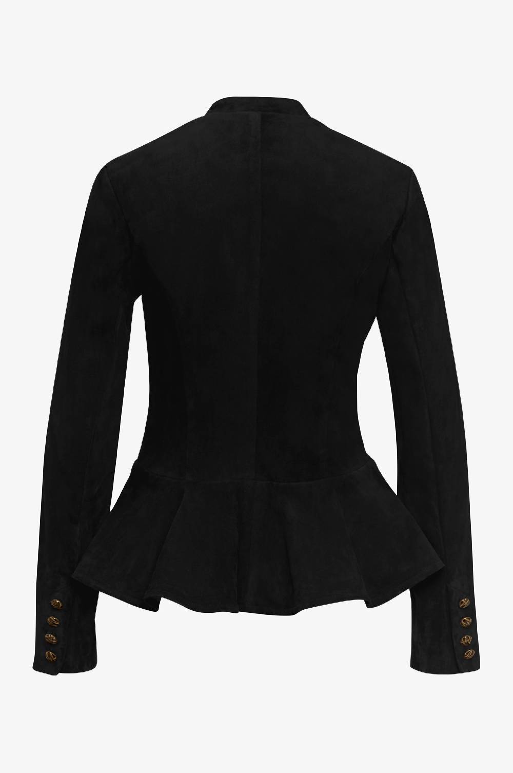 Kinga Mathe Lederjacke Ann-Kathrin in Schwarz Günstiger Verkauf