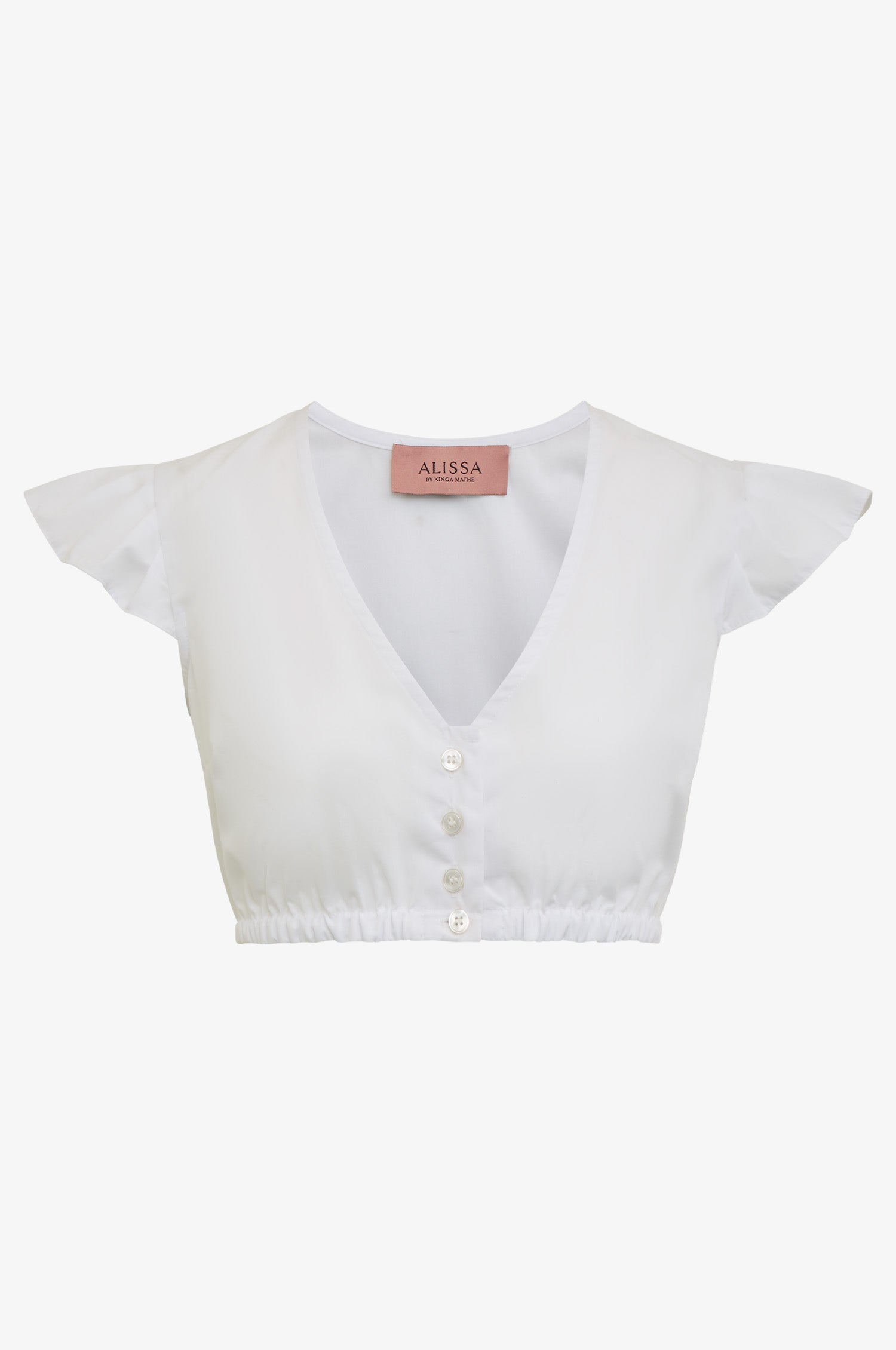 Kinga Mathe Dirndlbluse Kiki in weiß
