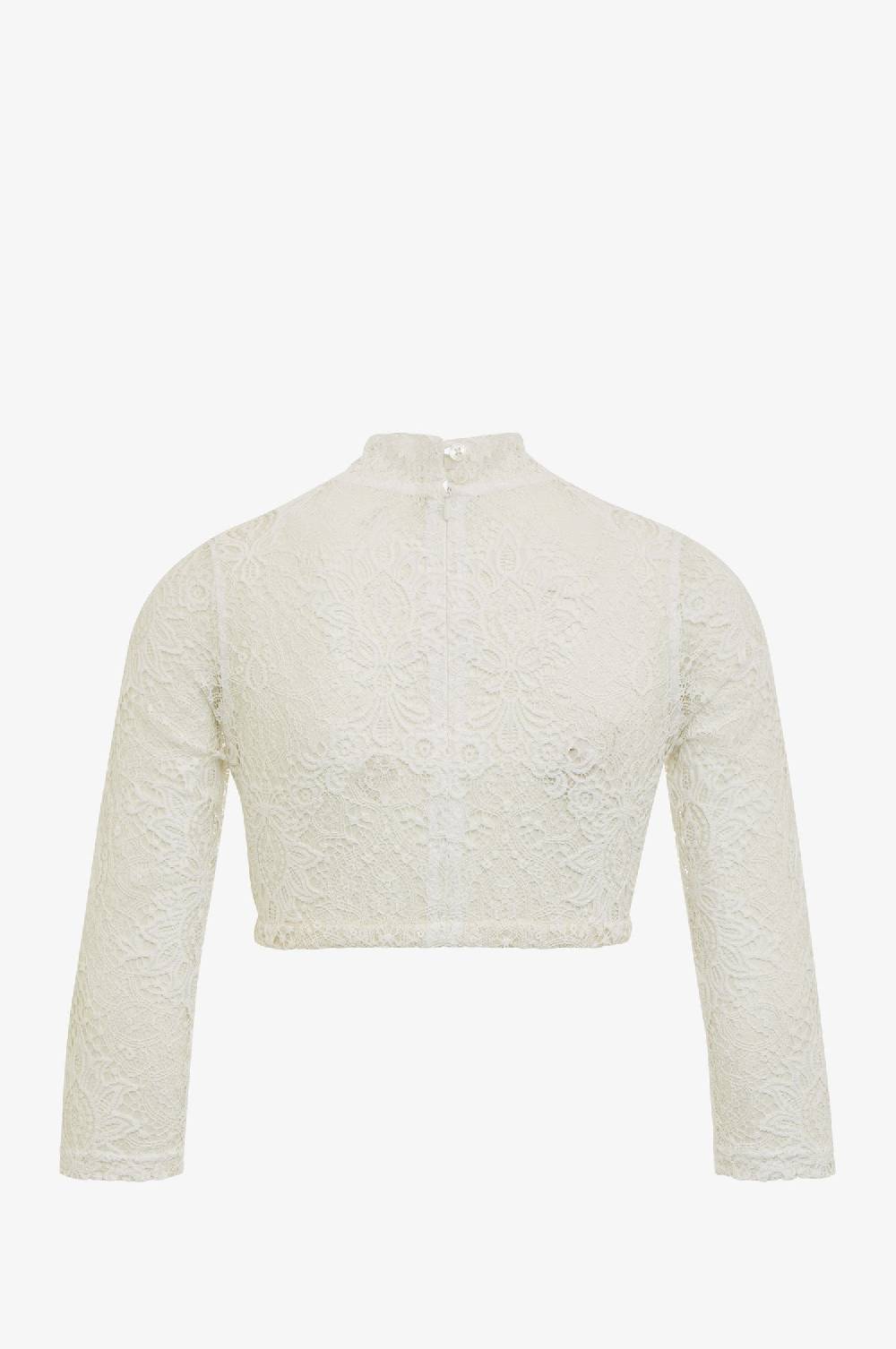 Kinga Mathe Dirndlbluse Inga in weiß Outlet