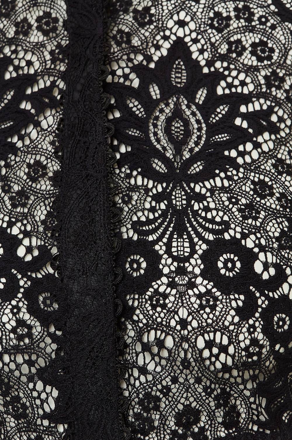 Kinga Mathe Spitzenbluse Evelyn in Schwarz Verkauf