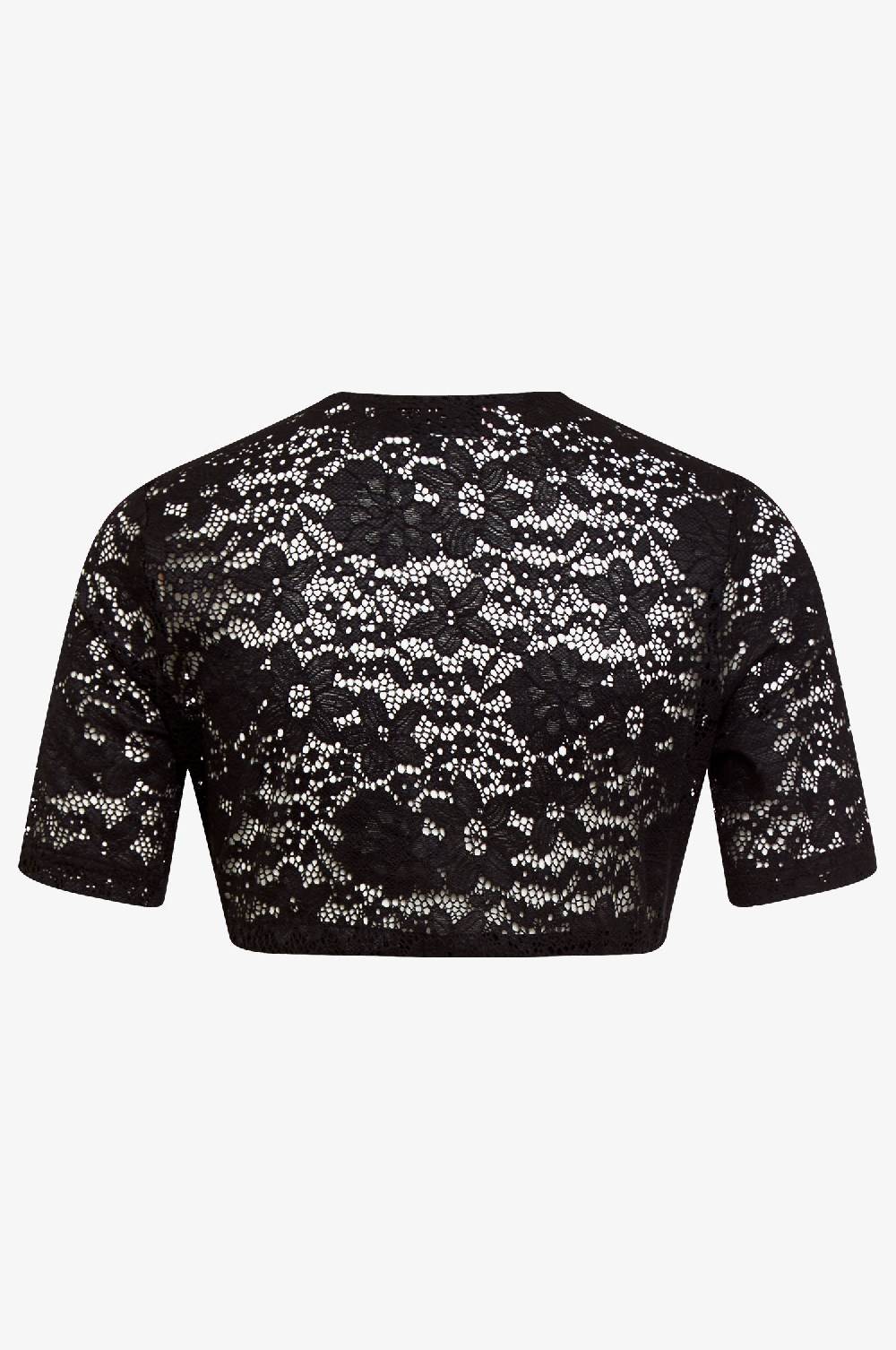 Kinga Mathe Dirndlbluse Frieda in Schwarz Outlet