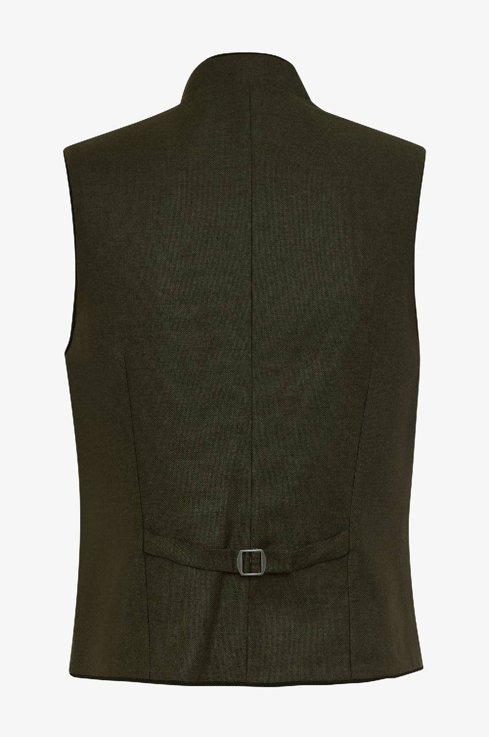 Kinga Mathe Gilet Nick aus Wolle in Loden Meist gekauft