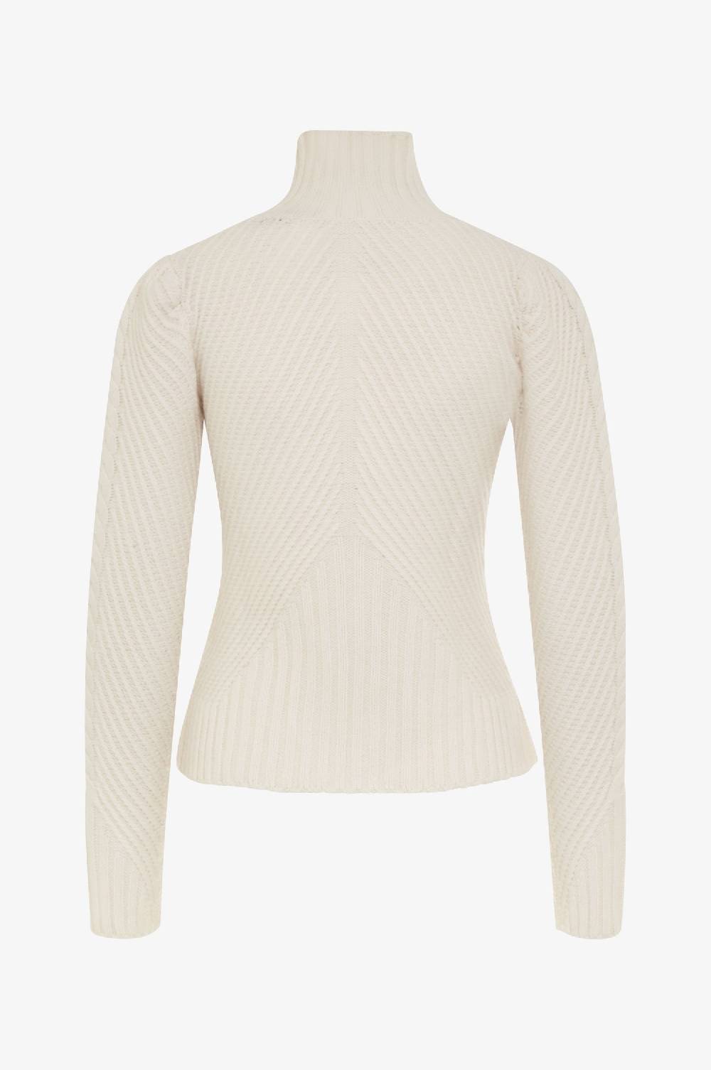 Kinga Mathe Cashmere Pullover Clara in Ivory Outlet