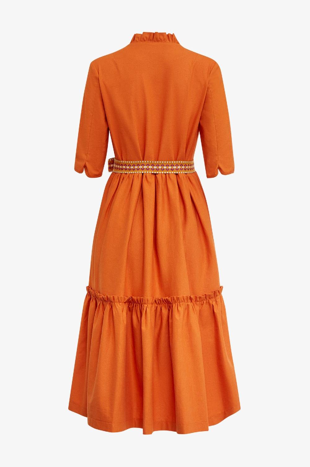Kinga Mathe Kleid Sue in Orange Verkauf