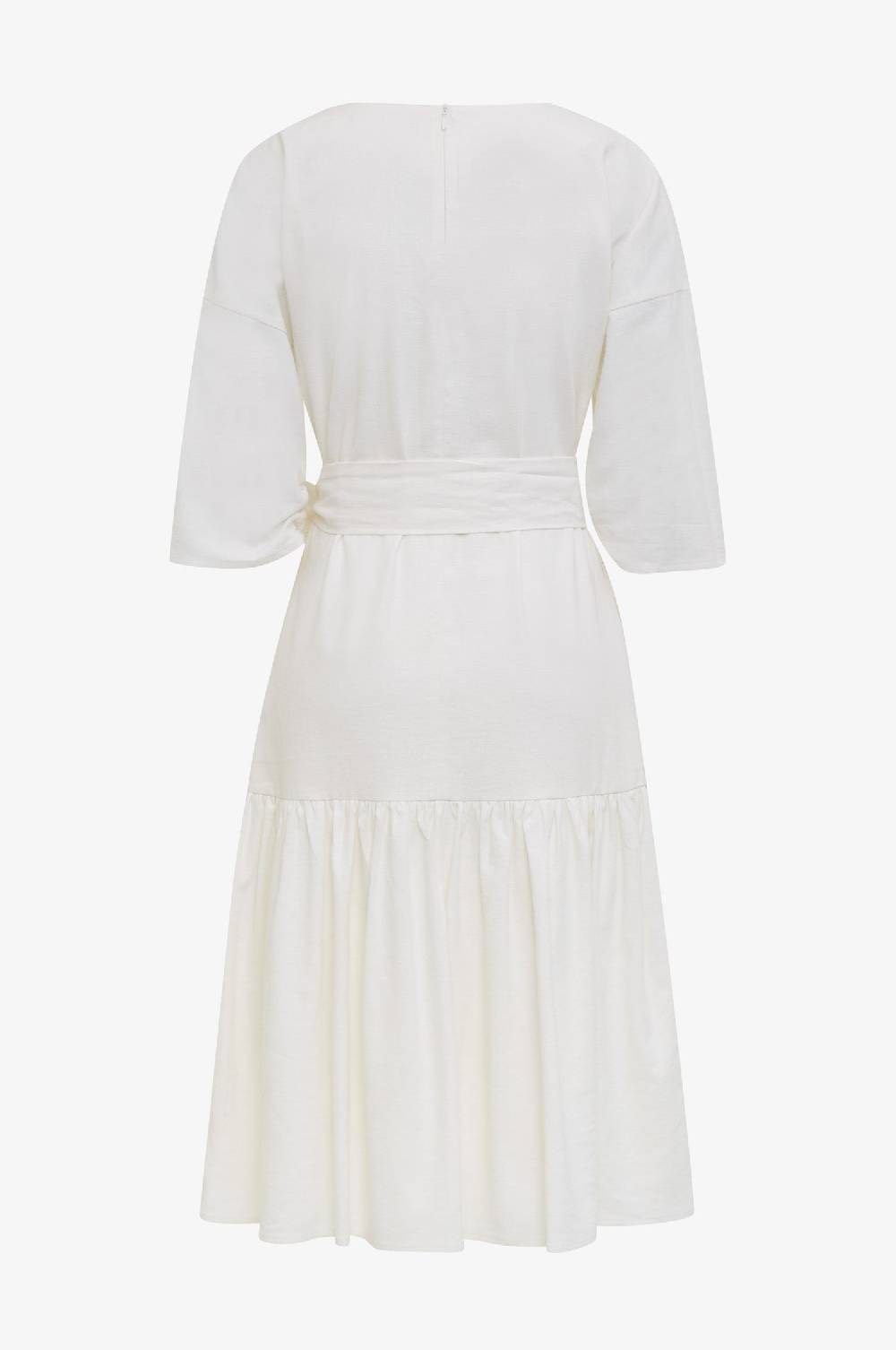 Kinga Mathe Kleid Isabella in Ivory Fabrikverkauf