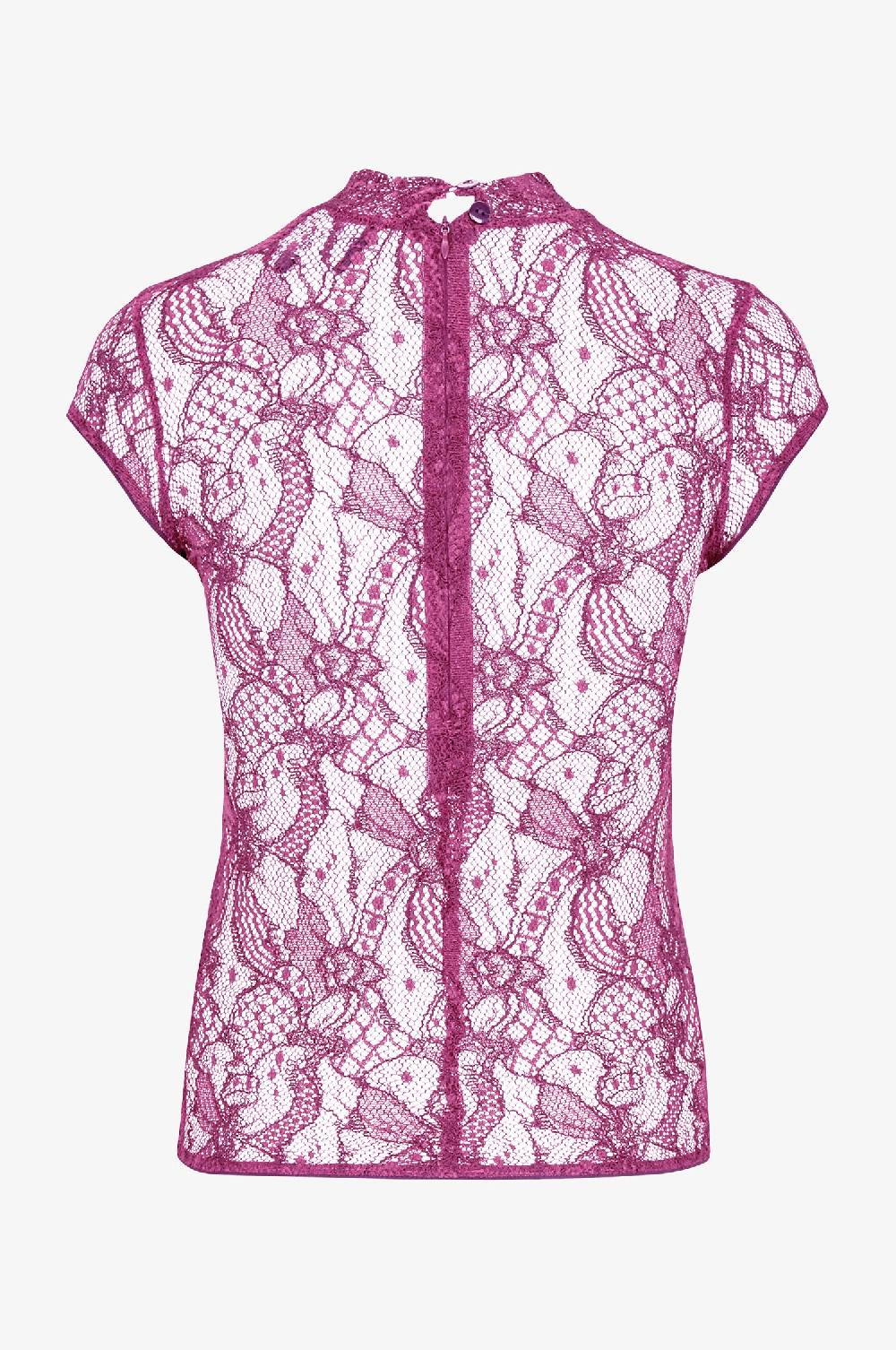 Kinga Mathe Top Charlotte in Fuchsia Fabrikverkauf