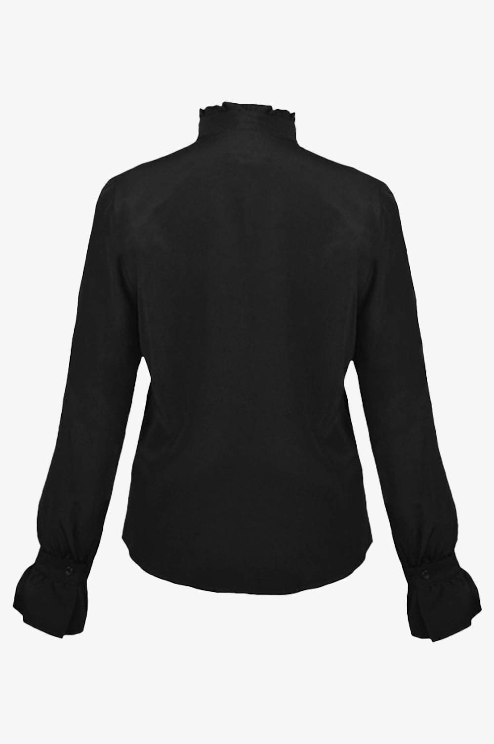 Kinga Mathe Bluse Olivia in Schwarz Fabrikverkauf