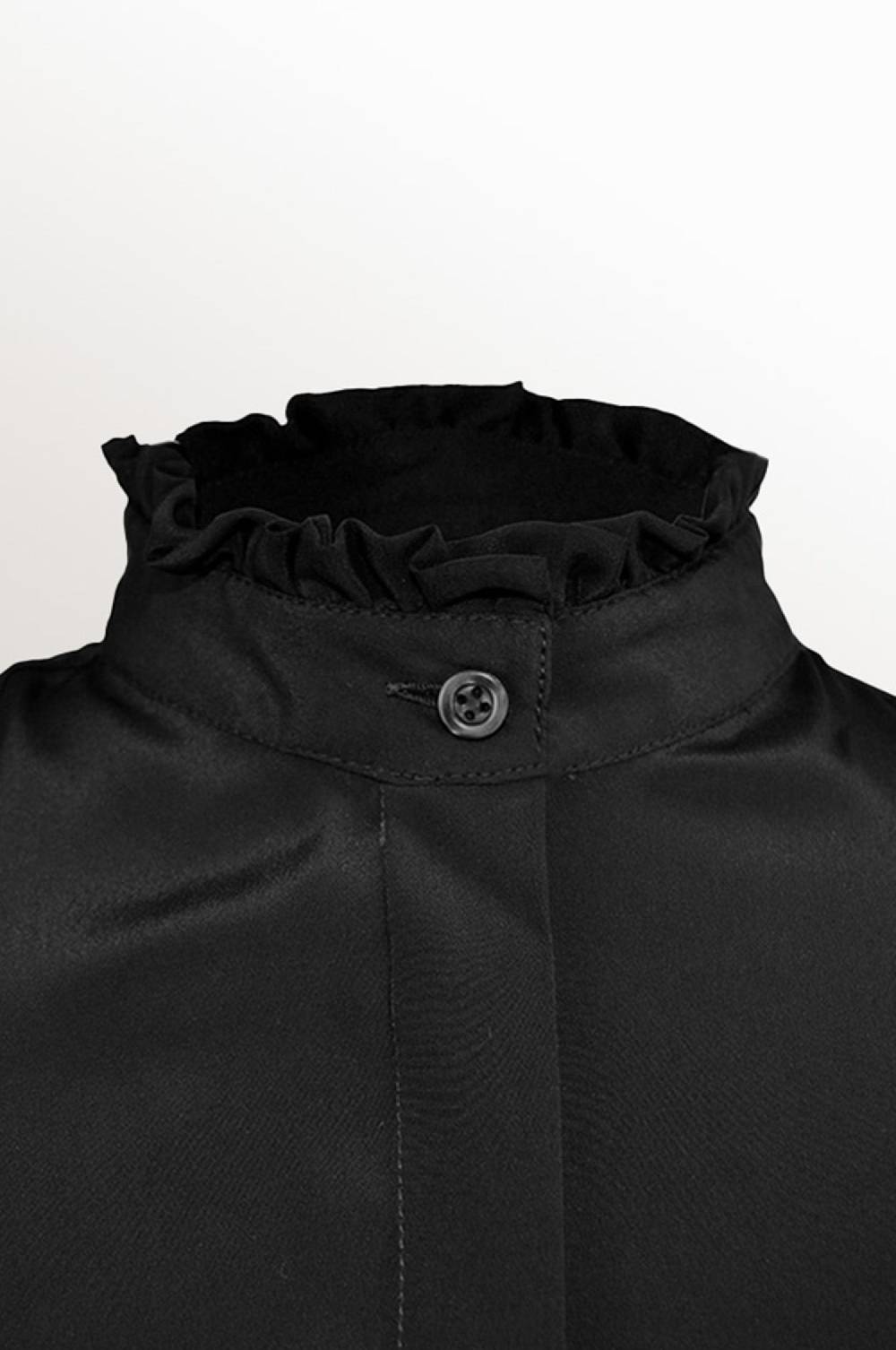 Kinga Mathe Bluse Olivia in Schwarz Fabrikverkauf